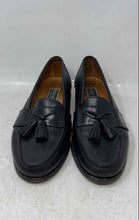 Load image into Gallery viewer, Cole Haan Mens Black Leather Tassel Moc Toe Slip-On Loafer Shoes Size 9.5D
