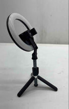 Load image into Gallery viewer, Monster MSV7-1007-MWT 7 Inch Rechargeable LED Ring Light Tripod Not Tested
