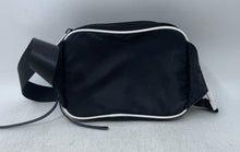 Load image into Gallery viewer, Michael Kors Mens Black Outer Pocket Adjustable Strap Zipper Belt Bag
