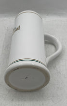 Load image into Gallery viewer, Sternquell Collectible Stein Sahm 0.5L White Gold Porcelain Beer Mug
