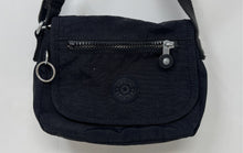 Load image into Gallery viewer, Kipling Womens Sabian Black Inner Pockets Adjustable Strap Crossbody Bag

