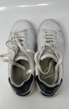 Load image into Gallery viewer, Authentic Tory Burch Womens Howell Court White Sneaker Shoes Sz 8M Stained Dirty
