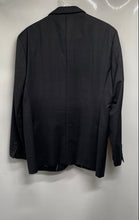 Load image into Gallery viewer, Hugo Boss Mens Black Long Sleeve Collared Two-Button Blazer Size 42R
