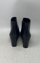 Load image into Gallery viewer, Franco Sarto Womens Izzy Black Leather Square Toe Side Zip Ankle Bootie Sz 8.5M
