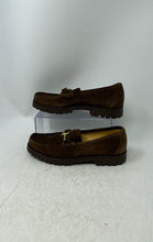 Load image into Gallery viewer, Cole Haan Mens Brown Square Toe Slip-On Casual Loafer Shoes Size 7M
