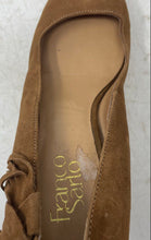 Load image into Gallery viewer, Franco Sarto Womens Faryl Brown Suede Fringe Slip-On Wedge Pump Heels Size 8.5M

