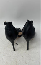 Load image into Gallery viewer, Aldo Womens Cardross Black Leather Stiletto Ankle Strap Heels Size 8.5
