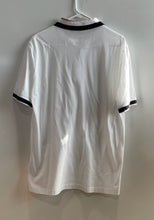 Load image into Gallery viewer, Hugo Boss Mens White Black Cotton Short Sleeve Collared Golf Polo Shirt Size XL

