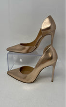 Load image into Gallery viewer, Truffle Collection Womens Rose Golden Slip-On Stiletto Pump Heels Size 38
