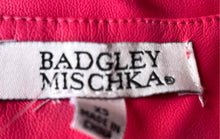 Load image into Gallery viewer, Badgley Mischka Womens Pink Synthetic Leather T-Shirt Dress Size XS With Tag
