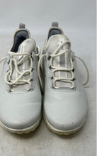 Load image into Gallery viewer, Ecco Womens Biom C4 13090301007 White Lace-Up Low Top Golf Shoes Size 7.5
