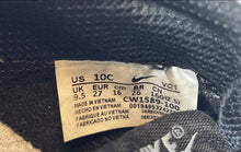 Load image into Gallery viewer, Nike Kids Dunk Low Retro CW1589-100 Black White Leather Sneaker Shoes Size 10C
