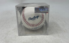Load image into Gallery viewer, Rawlings White Red Official Major League Baseball Ball In Display Case

