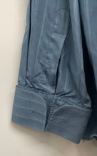 Load image into Gallery viewer, Alfani Mens Blue Striped Cotton Long Sleeve Collared Button-Up Shirt Size XL
