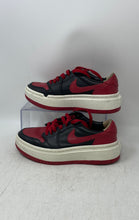 Load image into Gallery viewer, Nike Kids Jordan 1 Elevate Low SE DQ1823-006 Black Red Sneaker Shoes Size 5.5
