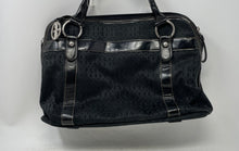 Load image into Gallery viewer, Giani Bernini Womens Black Inner Pockets Double Handle Shoulder Purse
