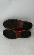 Load image into Gallery viewer, Fossil Mens Brown Leather Slip-On Moc Toe Penny Loafer Shoes Size 9.5
