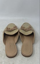 Load image into Gallery viewer, Coach Womens Stassi Beige Bow Tassel Weave Slip-On Slide Sandals Size 9
