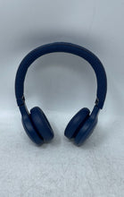 Load image into Gallery viewer, JBL Model Live 460NC Blue Active Noise Cancelling Wireless Headphones Untested
