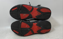 Load image into Gallery viewer, Shaq Kids Radiate Gray Black Adjustable Strap High Top Sneaker Shoes Size 5
