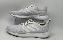 Load image into Gallery viewer, Adidas Mens Lite Racer CLN B96568 White Low Top Lace-Up Sneaker Shoes Size 10
