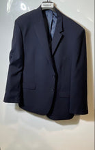 Load image into Gallery viewer, Pronto Uomo Mens Blue Long Sleeve Notch Lapel Two-Button Blazer Size 50R
