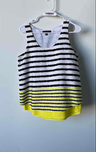 Load image into Gallery viewer, Banana Republic Womens Multicolor Striped Sleeveless Scoop Neck Tank Top Size S

