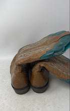 Load image into Gallery viewer, Coconuts Womens Cimmaron Brown Pointed Toe Pull-On Western Boots Size 9.5M
