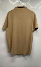 Load image into Gallery viewer, Michael Kors Mens Brown Short Sleeve Collared Regular Fit Button-Up Shirt Size L
