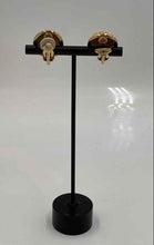 Load image into Gallery viewer, Authentic Swarovski Women's Gold Tone Earrings

