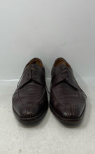 Load image into Gallery viewer, A. Testoni Mens Brown Leather Lace-Up Formal Oxford Dress Shoes Size 11
