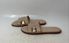 Load image into Gallery viewer, Cole Haan Womens Brown Open Toe Slip-On Flat Slide Sandals Size 8
