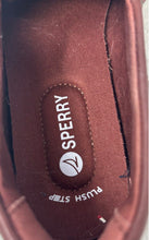 Load image into Gallery viewer, Sperry Womens Wells STS8945 Brown Leather Lace-Up Round Toe Boat Shoes Size 8
