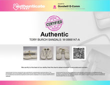 Load image into Gallery viewer, Authentic Tory Burch Womens Roxanne Jelly 137704 White Thong Sandals Size 9M
