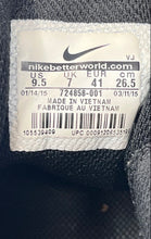 Load image into Gallery viewer, Nike Womens Flex Trainer 5 724858-001 Black Lace-Up Sneakers Shoes Size 9.5
