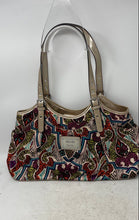 Load image into Gallery viewer, Nicole By Nicole Miller Womens Multicolor Printed Double Handle Shoulder Bag
