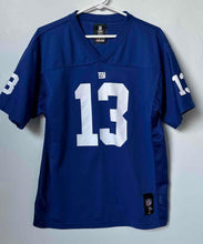 Load image into Gallery viewer, NFL Team Apparel Boys Blue New York Giants Odell Beckham Jr. 13 Jersey XL 18/20
