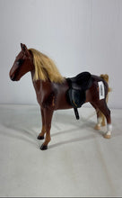 Load image into Gallery viewer, Our Generation 20-Inch English-Style Saddle Brown And White Toy Horse
