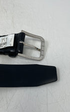 Load image into Gallery viewer, Hugo Boss Mens Clive-Ant Black Leather Rectangular Pin Buckle Dress Belt
