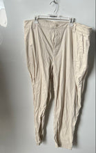 Load image into Gallery viewer, Old Navy Womens Beige Flat Front High Rise Straight Leg Chino Pants Sz 2XL Tall
