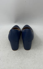 Load image into Gallery viewer, Modare UltraConforto Womens Blue Slip-On Round Toe Block Pump Heels Size 8
