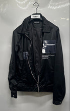 Load image into Gallery viewer, Maniere De Voir Mens Black Graphic Print Long Sleeve Full-Zip Jacket Size XXL

