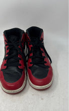 Load image into Gallery viewer, Nike Boys Air Jordan 1 Mid DQ8423-061 Red Black Athletic Sneaker Shoes Size 6Y
