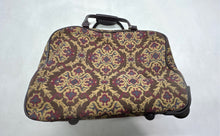 Load image into Gallery viewer, Liz Claiborne Womens Multicolor Printed Zipper Top Handle Travel Tote Bag
