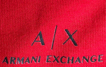 Load image into Gallery viewer, Armani Exchange Mens Red Cotton Short Sleeve Regular Fit Pullover T-Shirt Size M
