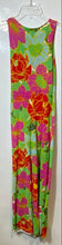 Load image into Gallery viewer, Zara Womens Multicolor Floral Sleeveless Round Neck Stretch Maxi Dress Size S
