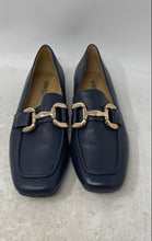 Load image into Gallery viewer, Vaneli Womens Simply Blue Leather Slip-On Loafer Shoes Size 9N
