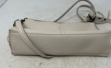 Load image into Gallery viewer, The Sak Womens Beige Leather Inner Pockets Adjustable Strap Crossbody Bag
