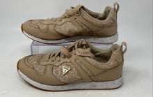 Load image into Gallery viewer, Guess Womens Light Brown Signature Low Top Lace-Up Sneaker Shoes Size N/A
