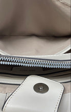 Load image into Gallery viewer, Nine West Womens White Detachable Strap Double Handle Shoulder Crossbody Bag
